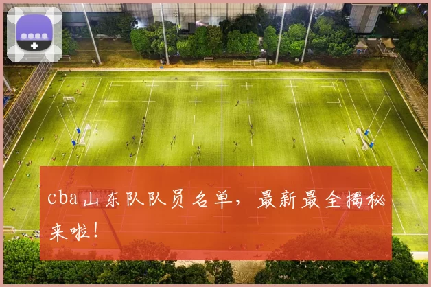 cba山东队队员名单,最新最全揭秘来啦!