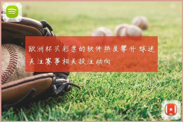 欧洲杯买彩票的软件热度攀升 球迷关注赛事相关投注动向