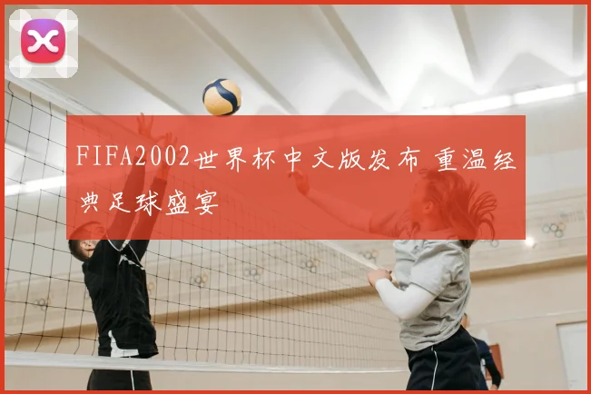 FIFA2002世界杯中文版发布 重温经典足球盛宴